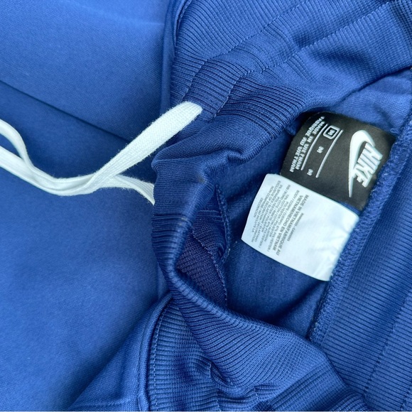Nike size M, worn once sweatpants, no flaws in blue and white stripes - Picture 5 of 6